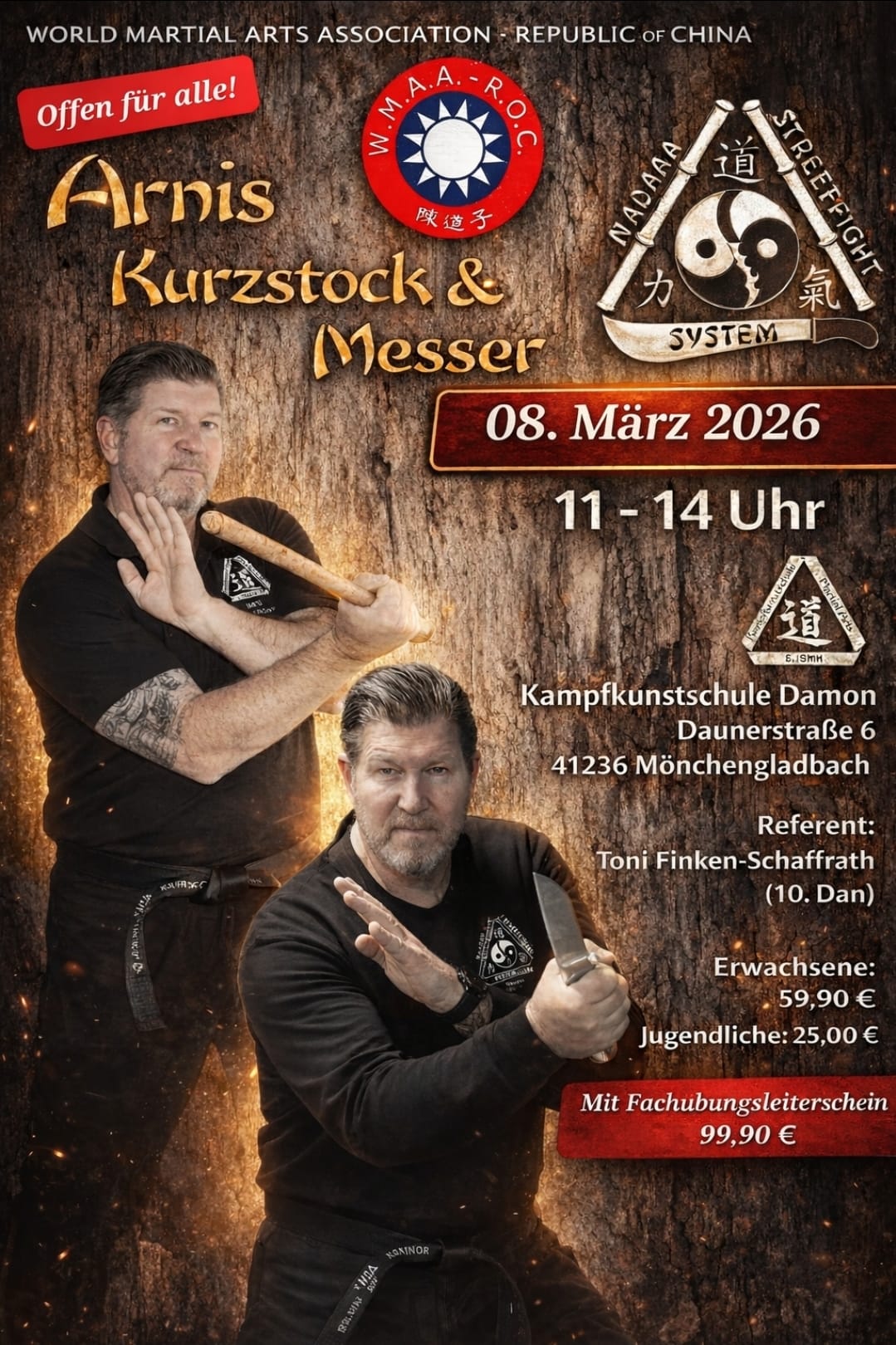 Arnis Kurzstock & Messer