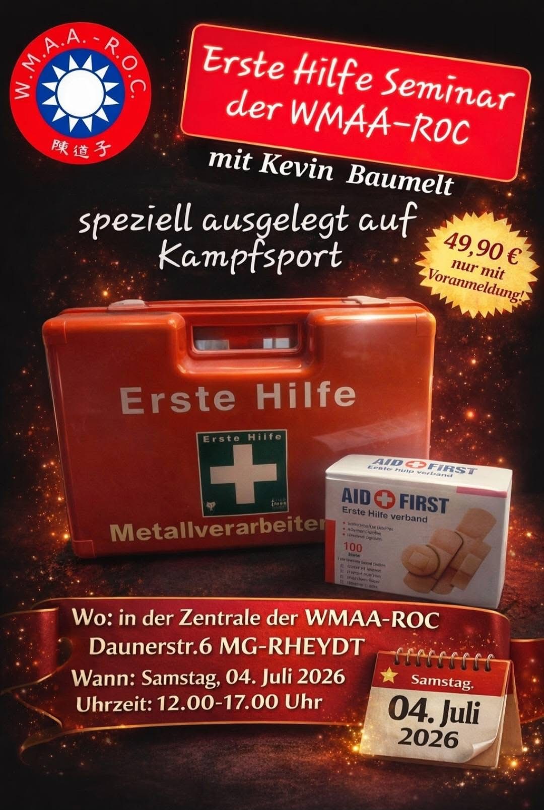 Erste Hilfe Seminar